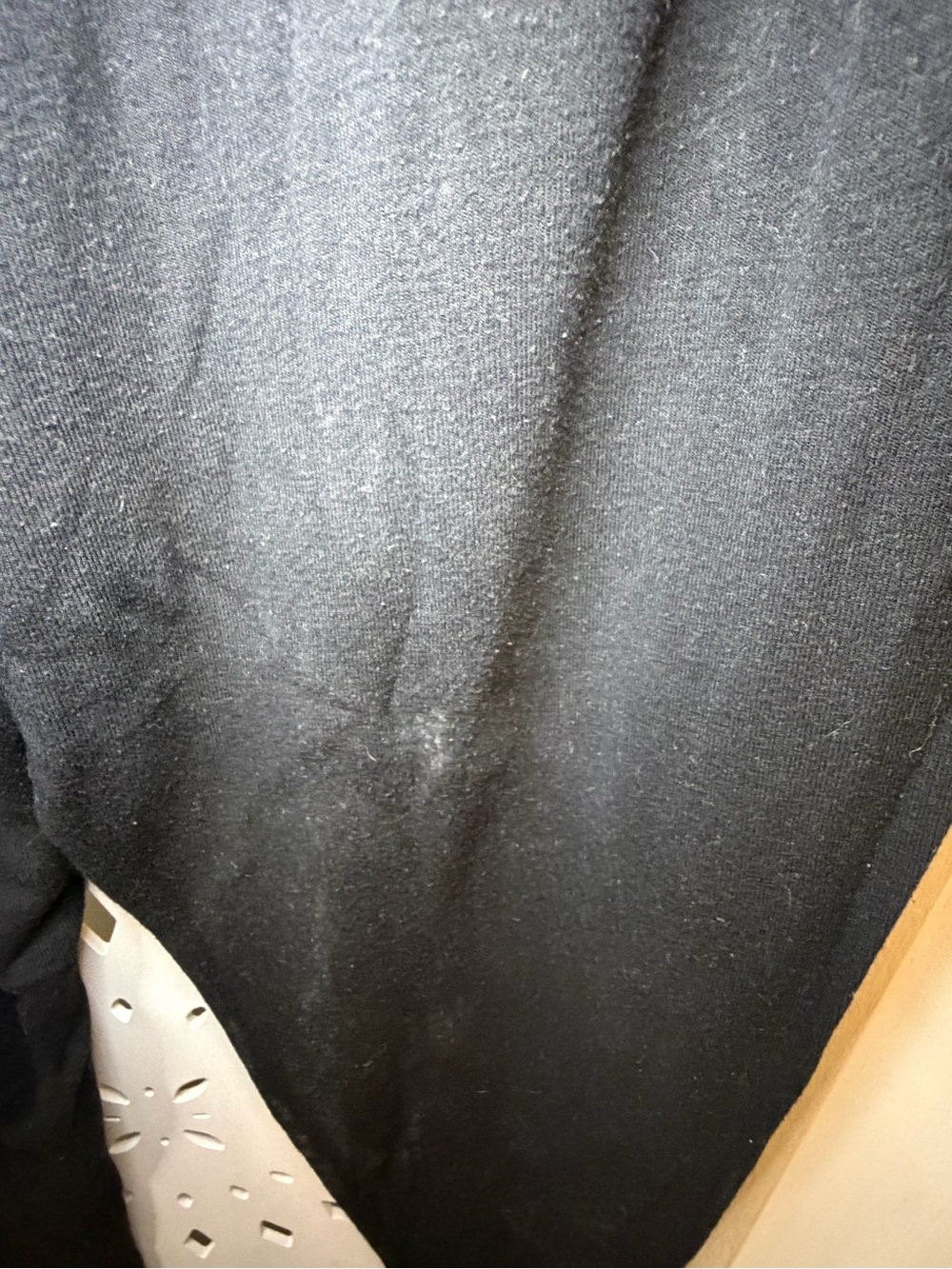 Amuse Society Black Fringe Stretch Jogger Pants - Picture 7 of 11